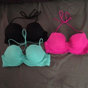 3 Victoria Secret Bathing Suit tops